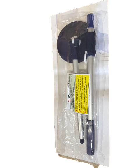 拖霸 手壓式伸縮旋轉拖把桿