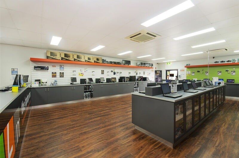 The Laptop Man Store Layout