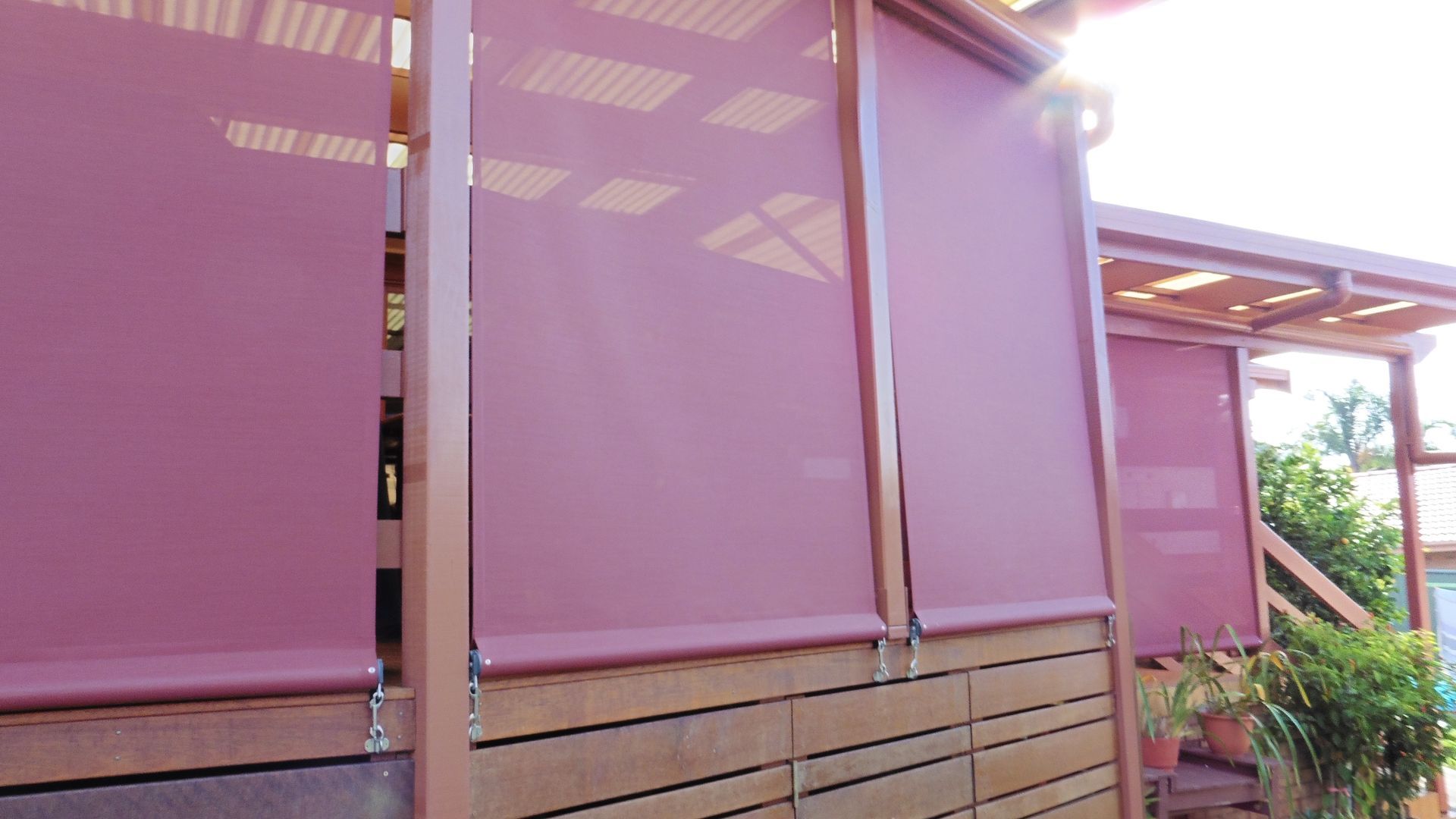 Pink Full Cover Blinds — Yarrambat, VIC — Eltham Discount Blinds