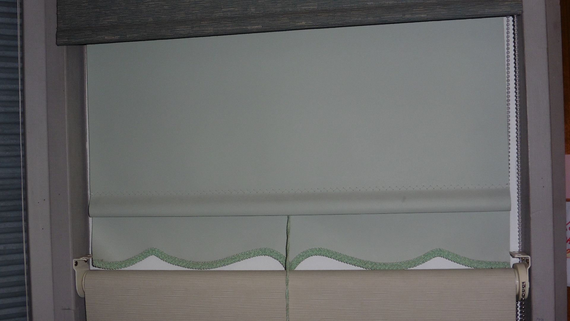 Roller Scallop Edge — Yarrambat, VIC — Eltham Discount Blinds