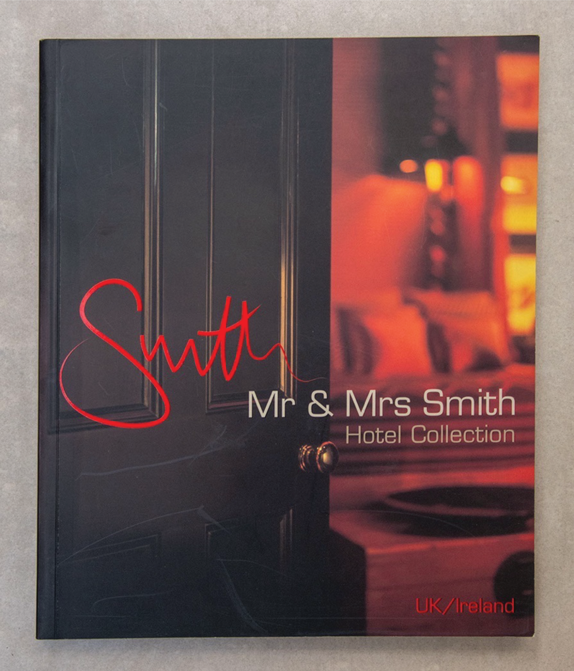 A book titled mr & mrs smith hotel collection