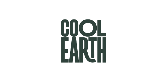 The cool earth logo is on a white background.