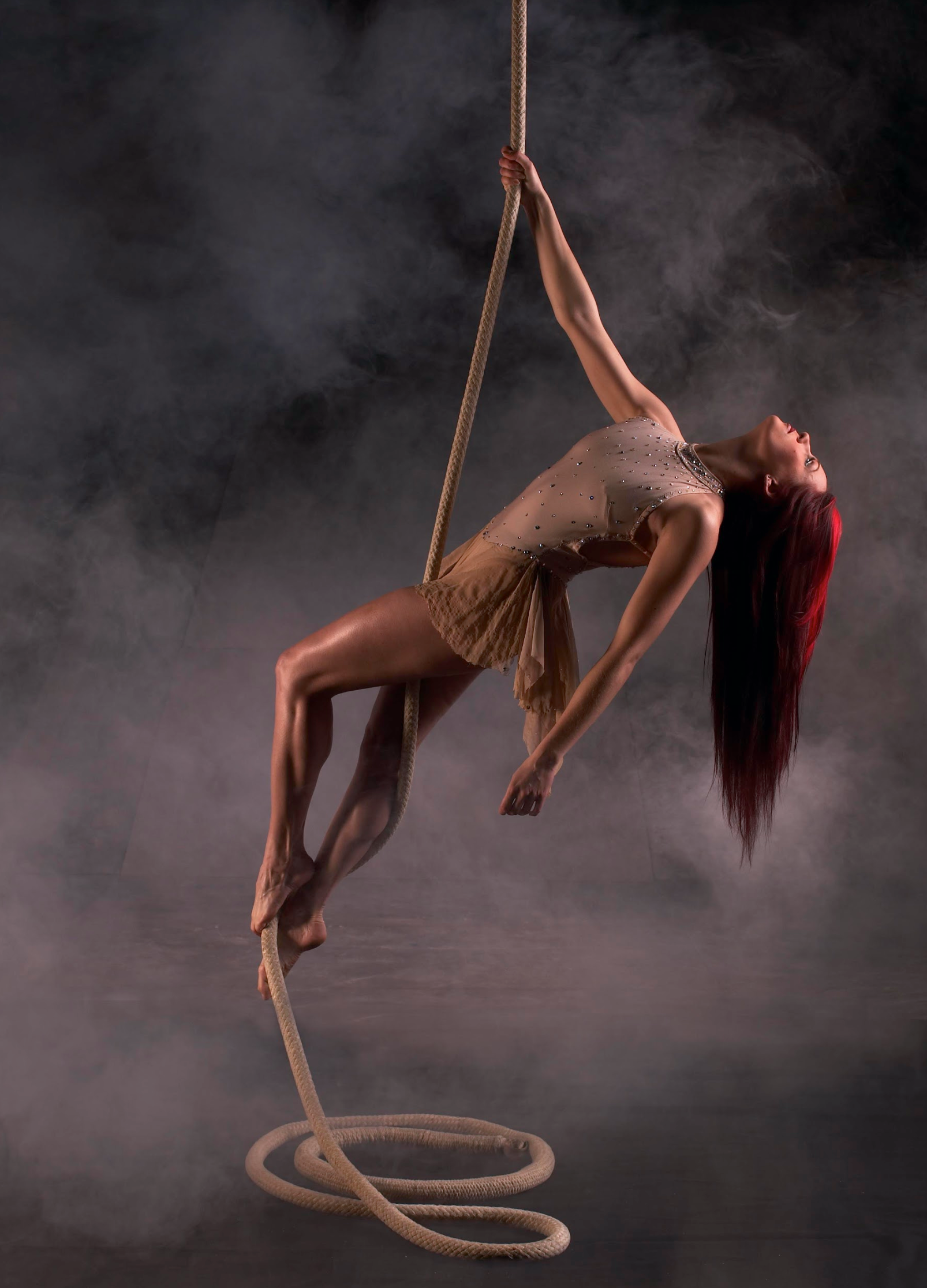 Dancing Woman on a rope