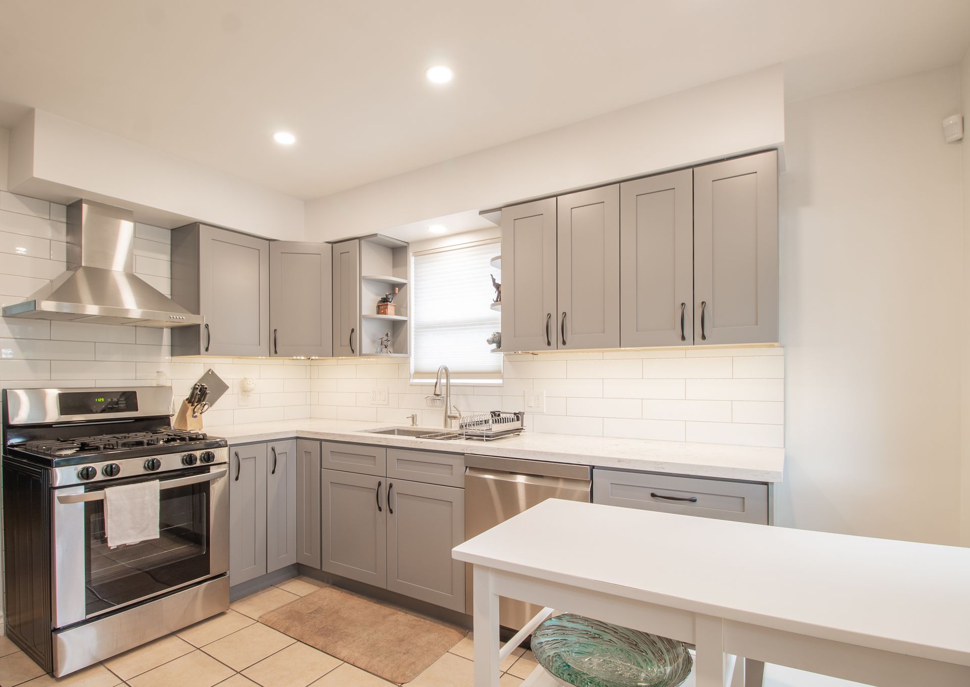 a beautiful well-designed kitchen