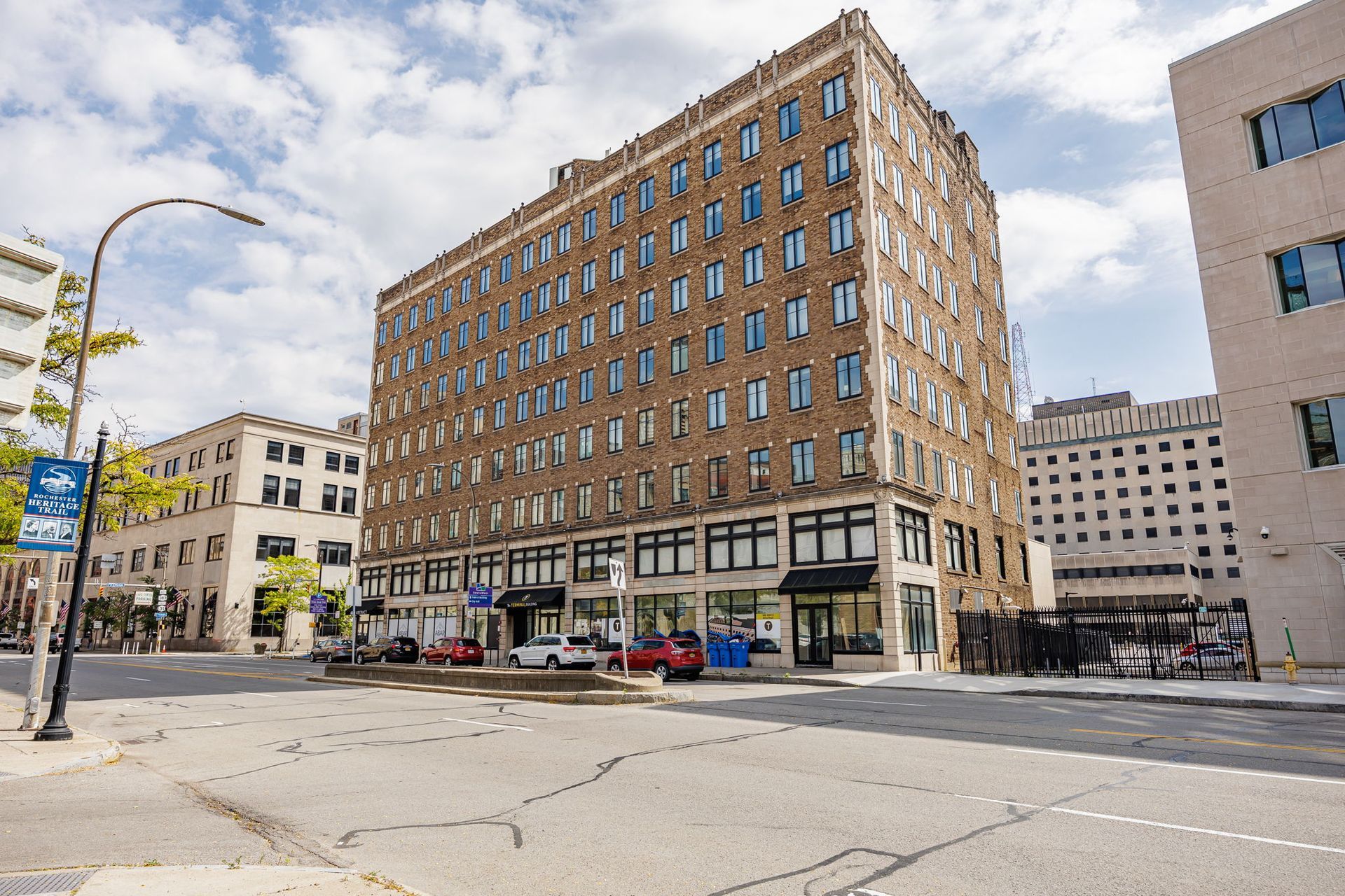 Exterior of the Terminal Building