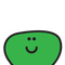 A yellow balloon with a smiley face on it