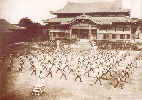 Shuri Castle training 1937