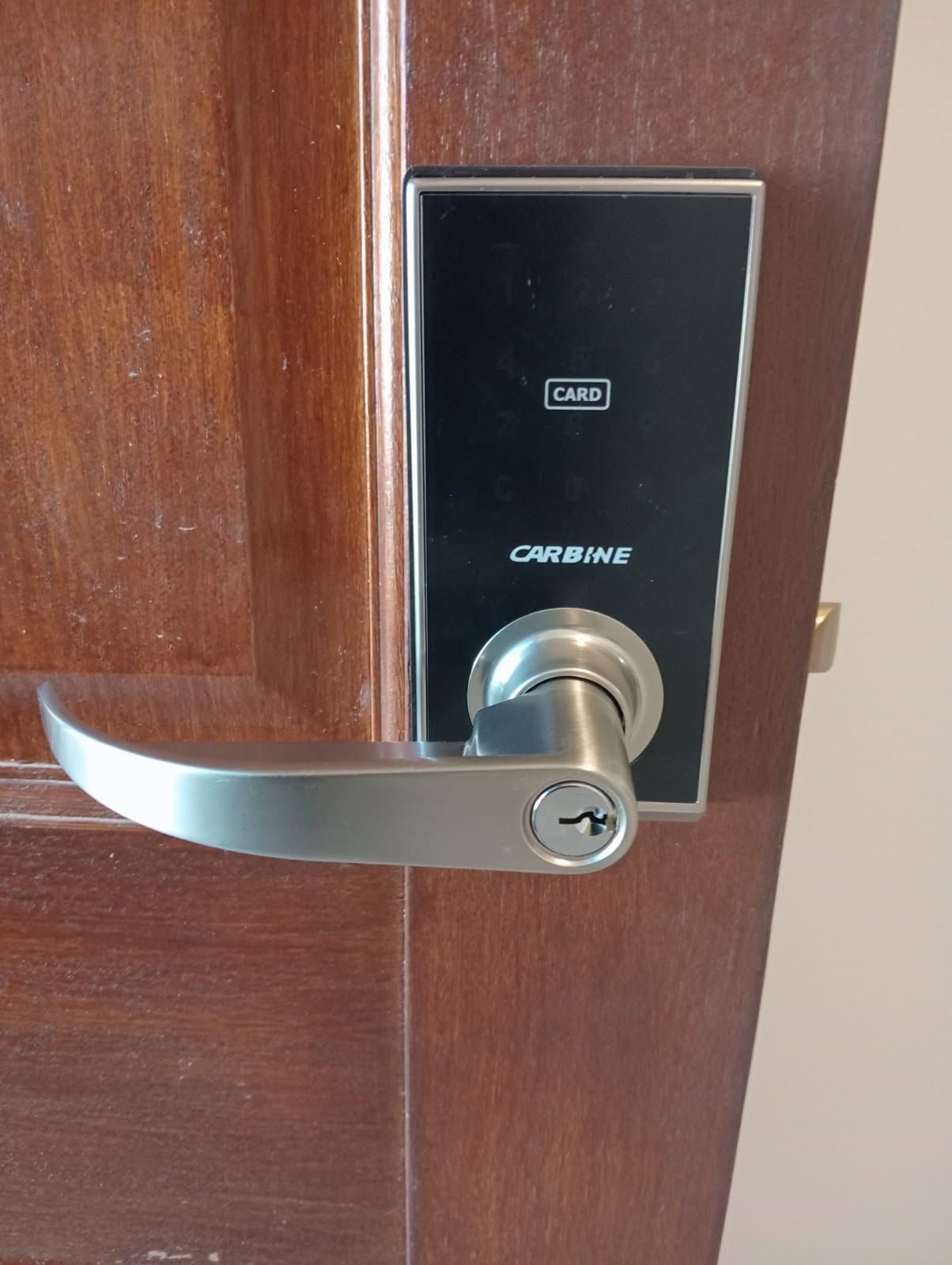 A Close Up Of A Door With A Handle And Lock — Cassowary Coast Locksmiths In East Feluga, QLD