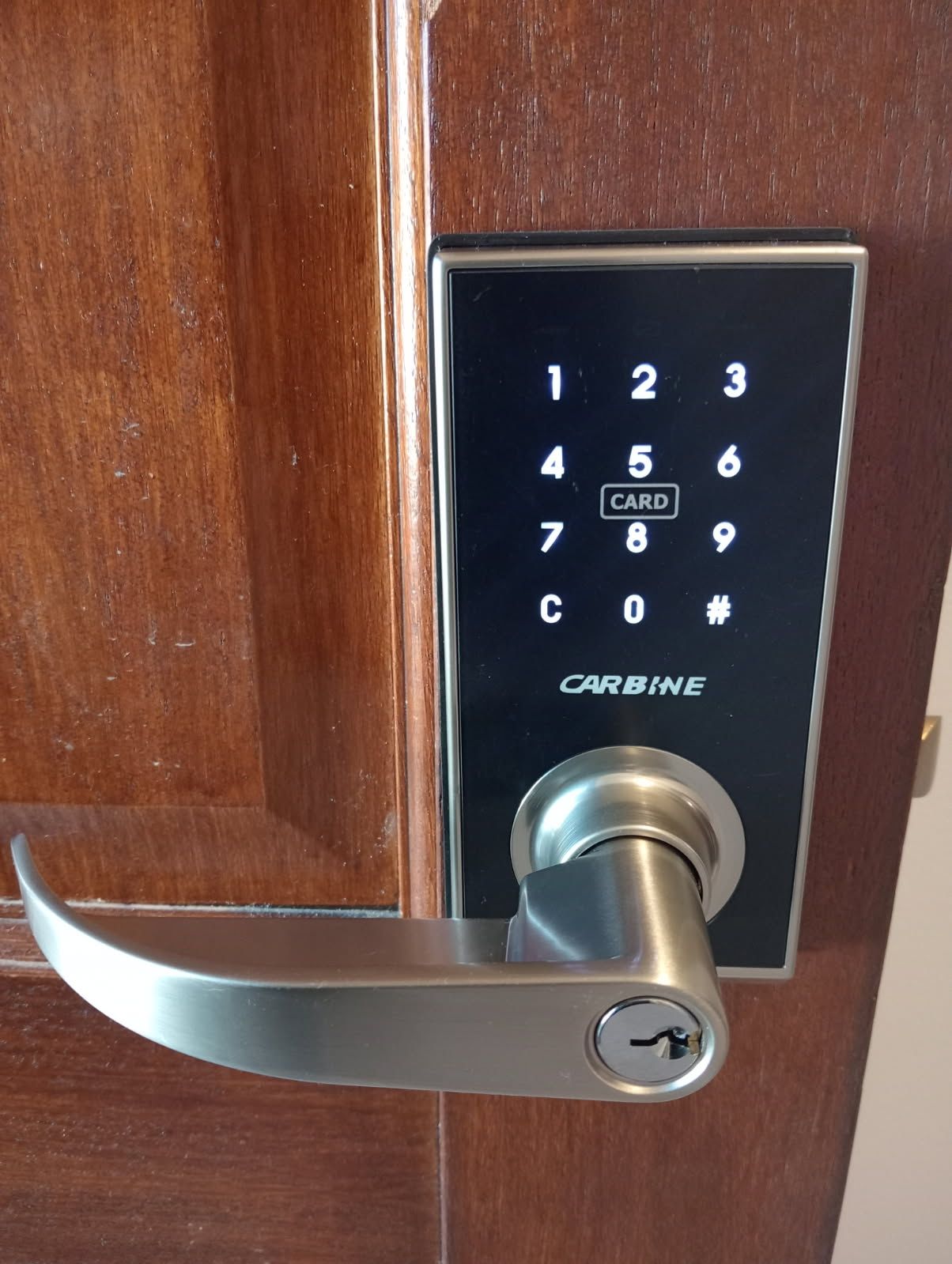 A Close Up Of A Door With A Lock On It — Cassowary Coast Locksmiths In East Feluga, QLD