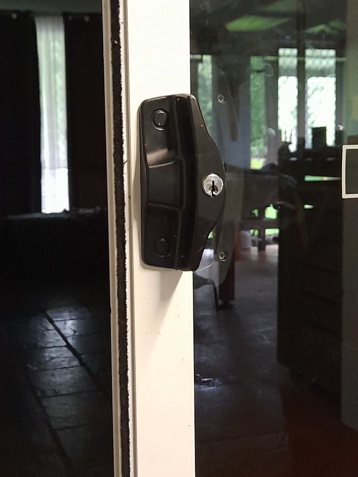 A Close Up Of A Door With A Lock On It — Cassowary Coast Locksmiths In East Feluga, QLD