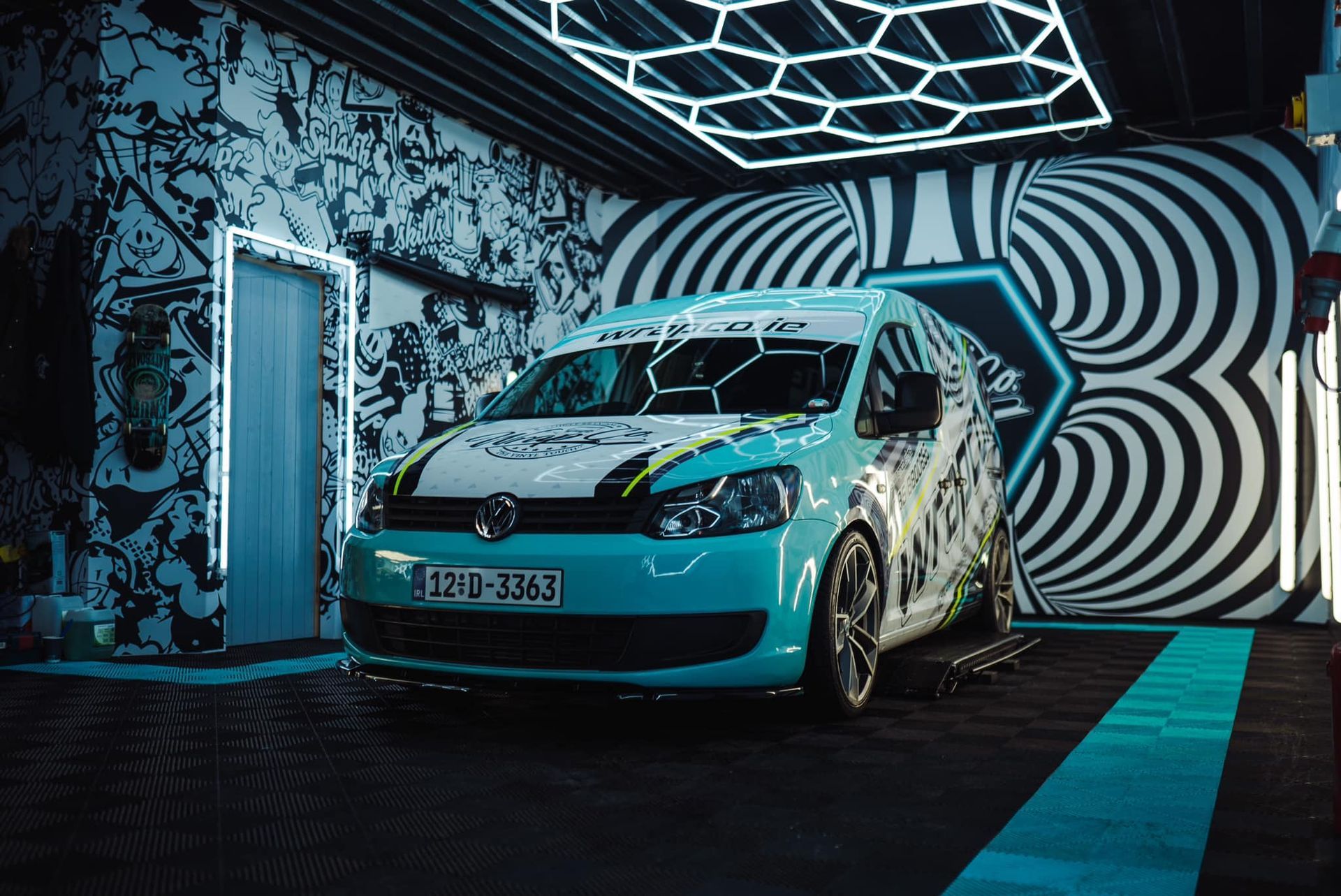 Commercial Van with company branding and graphics by wrspco.ie Ireland