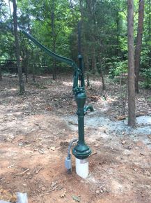 Well Water Pumps — Newly Installed Hand Pumps in Salisbury, NC