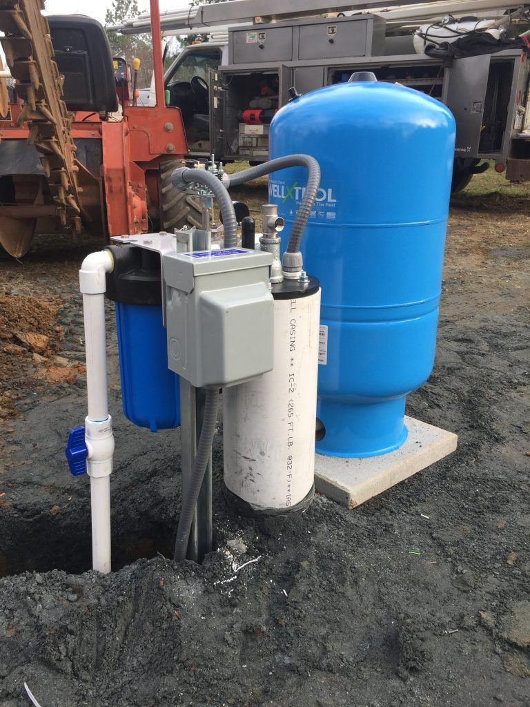Hand Pumps — Blue tank with Water Motor in Salisbury, NC