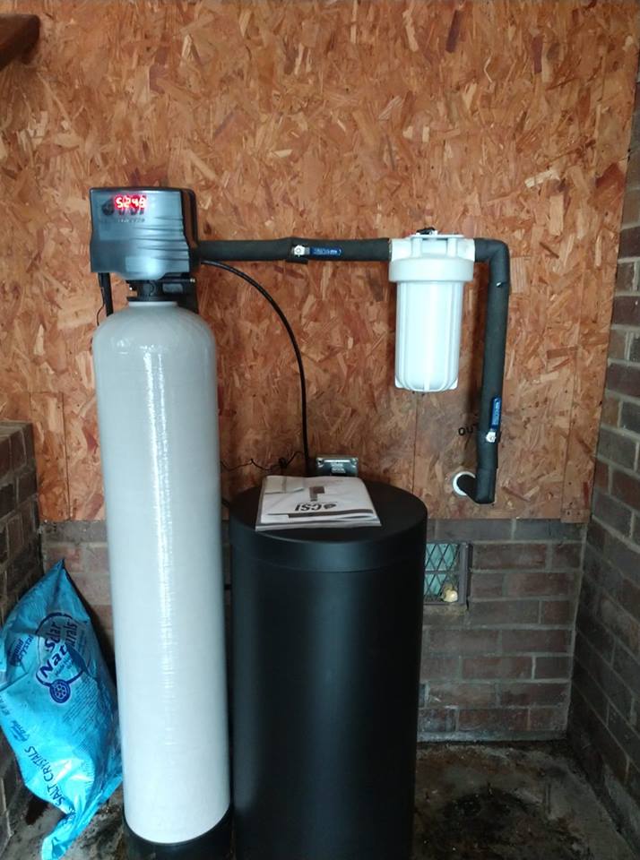 Well Repair Services — White Pump with Black Tank in Salisbury, NC