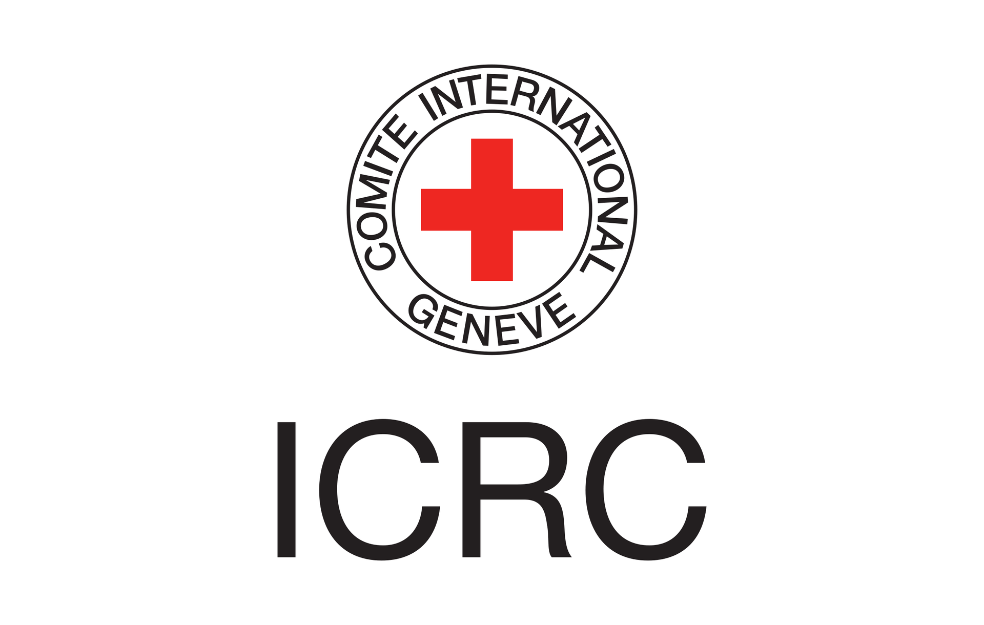 Le logo du comité international de Genève est une croix rouge dans un cercle.