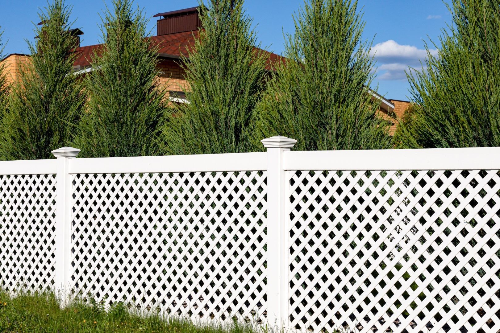 An image of residential fencing installation services in Roswell, NM