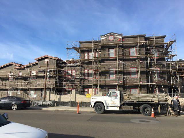 Building with Truck — San Luis Obispo, CA — SLO Plastering