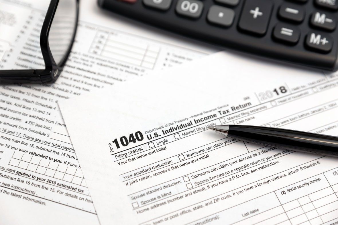 Income Tax Return Form — Gulfport, MS — MJD & Associates, LLC