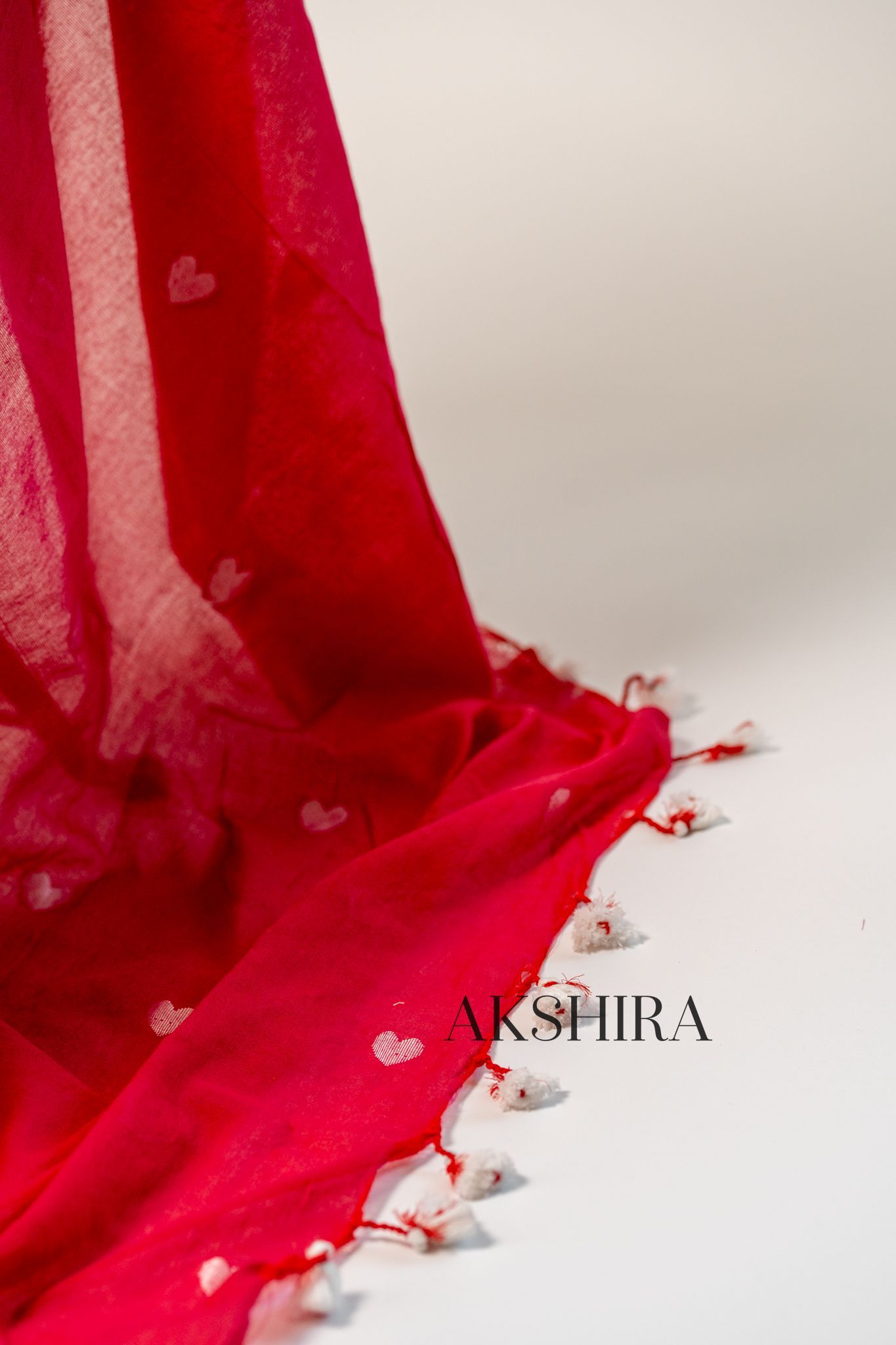 SA0036:Hot Pink Mul cotton Saree