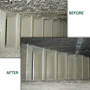 Ventilation Before and After Cleaning — Florida — Air Duct Aseptics