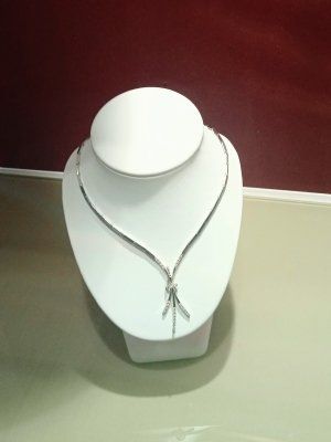 collana in oro bianco