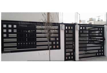 PORTONES AMERICANOS Y DE HERRERÍA AUTOMÁTICOS LA PUERTA DE ALCALÁ - trabajos de herrería