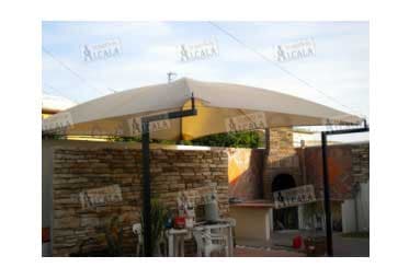 PORTONES AMERICANOS Y DE HERRERÍA AUTOMÁTICOS LA PUERTA DE ALCALÁ - diseño estructural para toldos