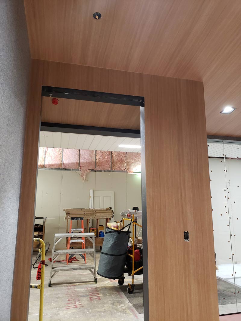 wall with 3M DI-NOC