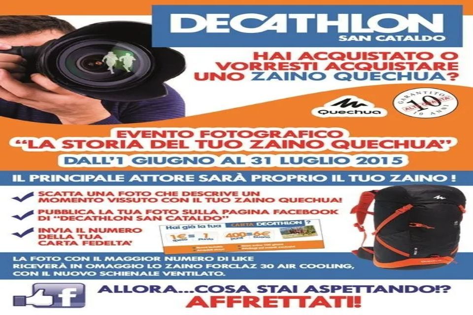 Pubblicità Decathlon