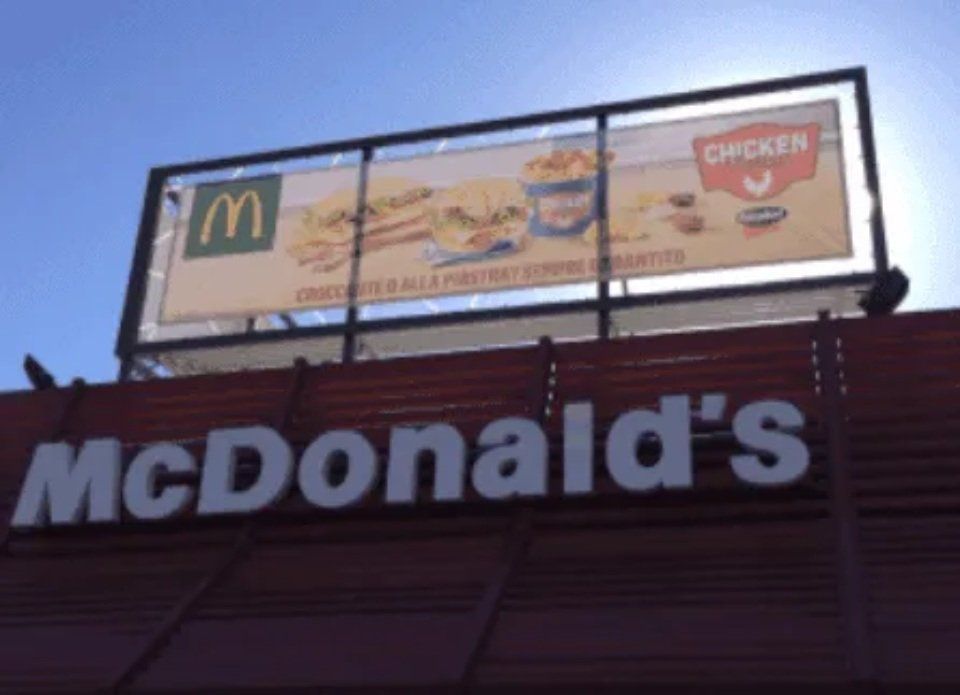 Banner McDonald's