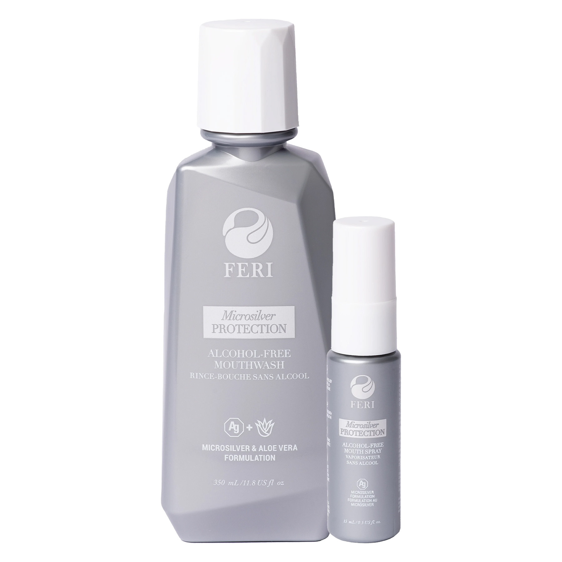 FERI Microsilver Protection Mouthwash & Mouth Spray