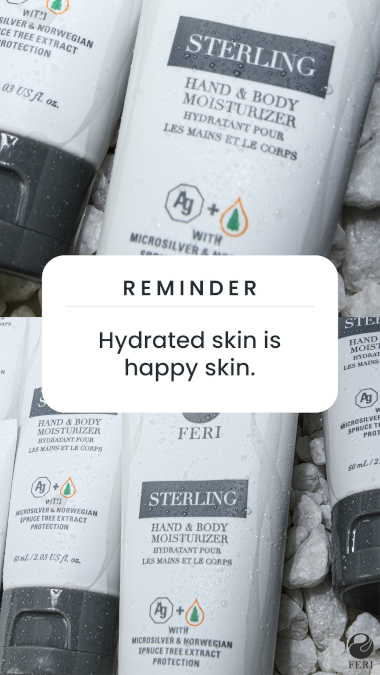 FERI Sterling hand and body moisturizer