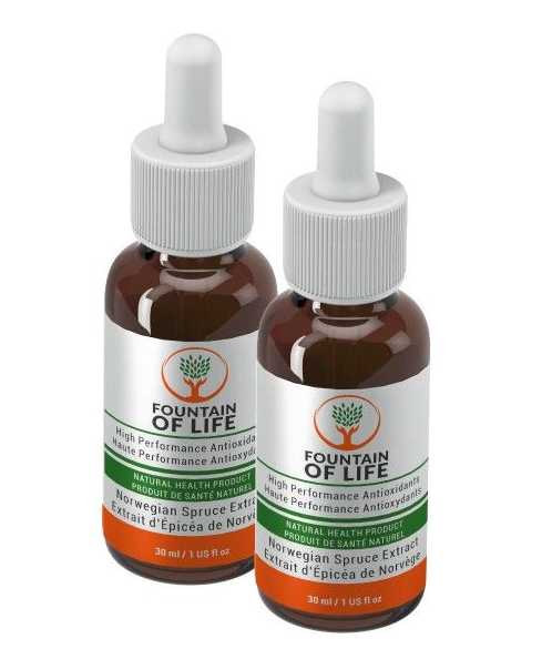 Two bottles of Fountain Of Life