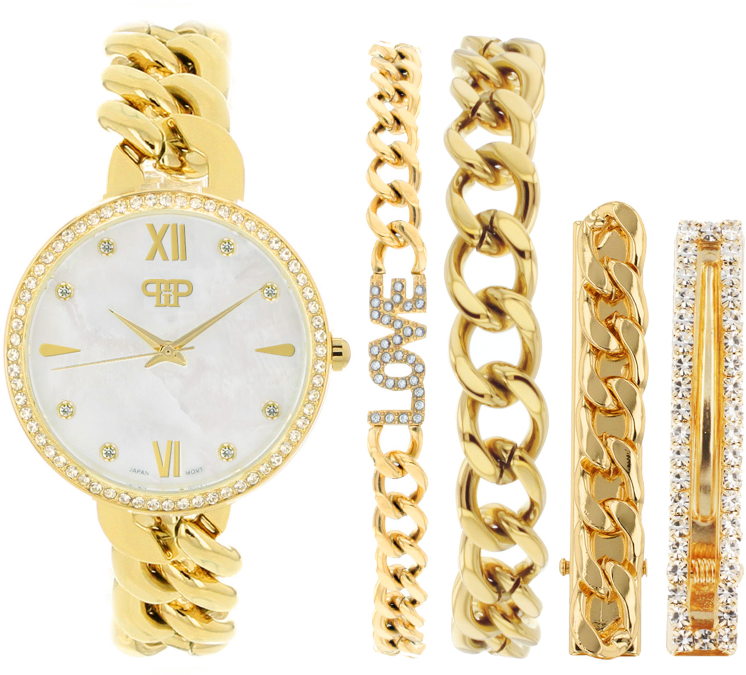 POSH - Adina Watch & Bracelets Set