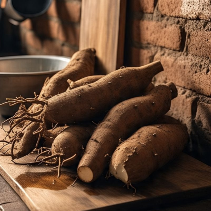 cassava root