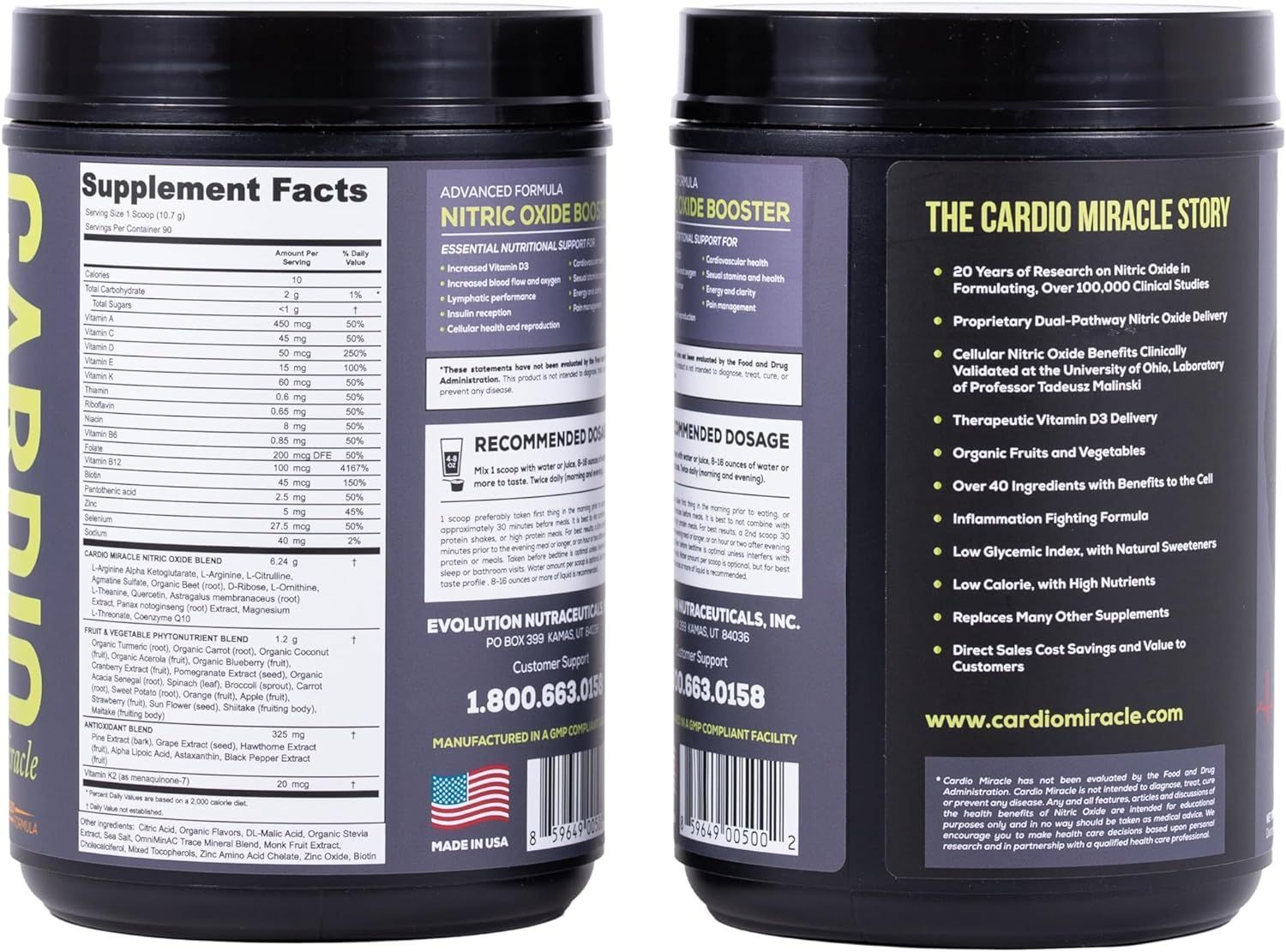 Cardio Miracle- 90 servings