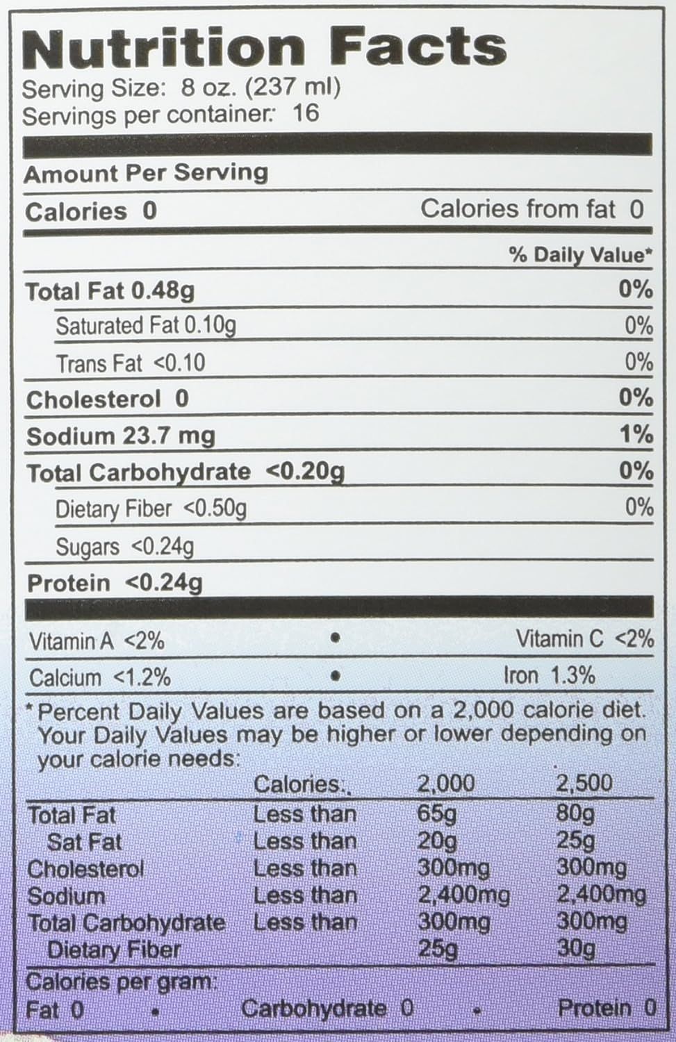 Aloe Vera Liquid (George's)- One Gallon