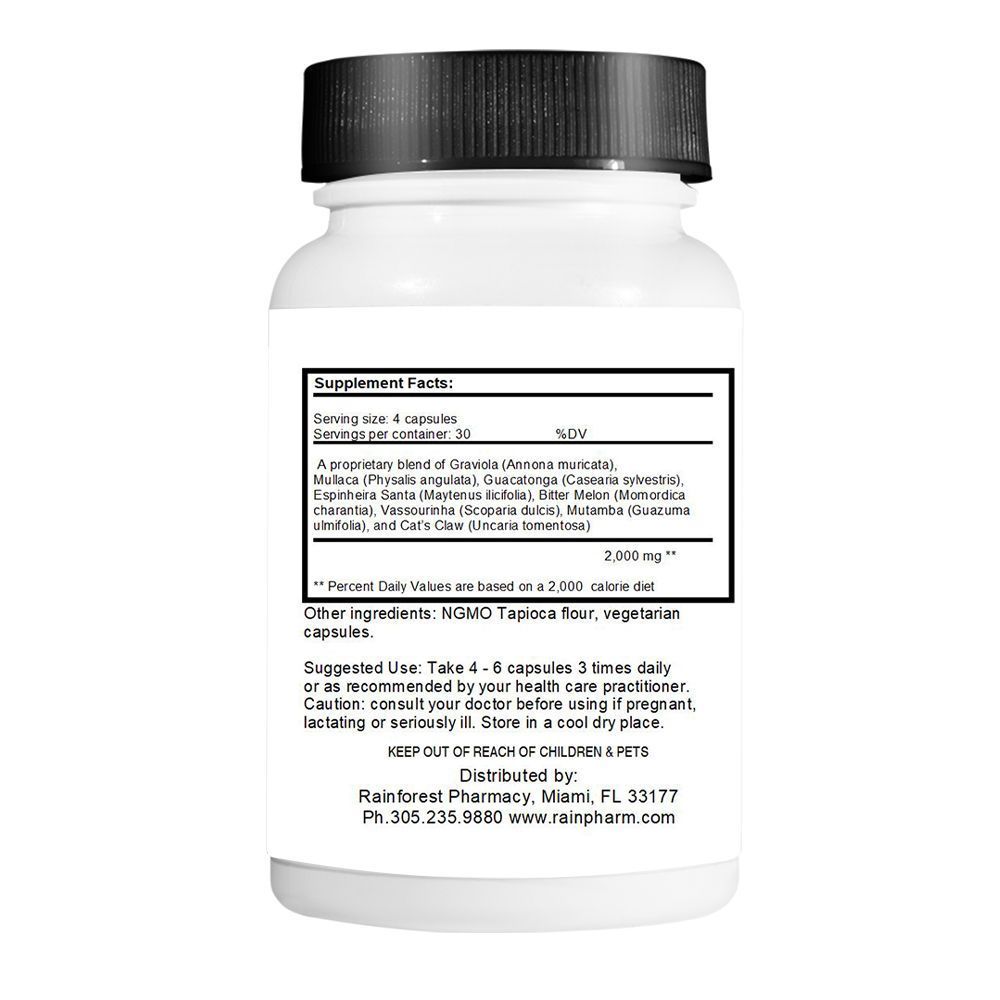 N-Tense (Raintree) Immune Formula, Graviola Plus-700 mg- 120 ct