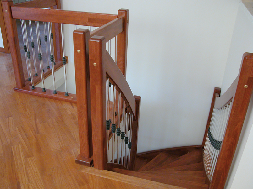 scala in legno da interni