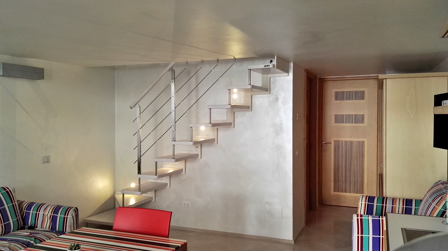 scala a rampa da interni