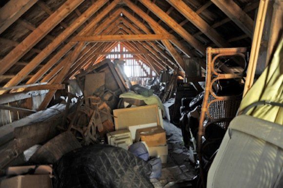 Attic cleanouts