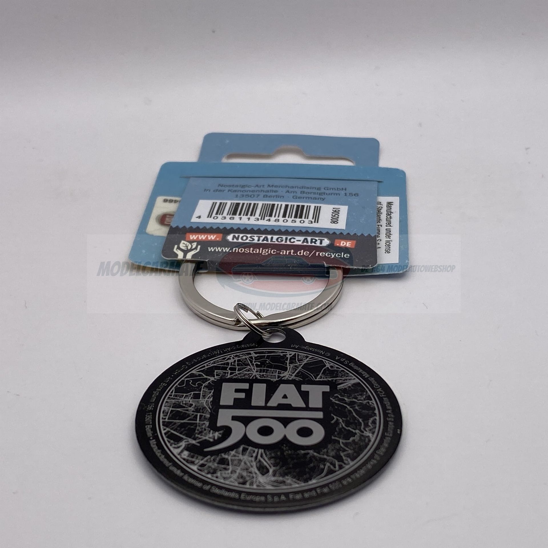 Sleutelhanger Fiat 500 Turin Italy