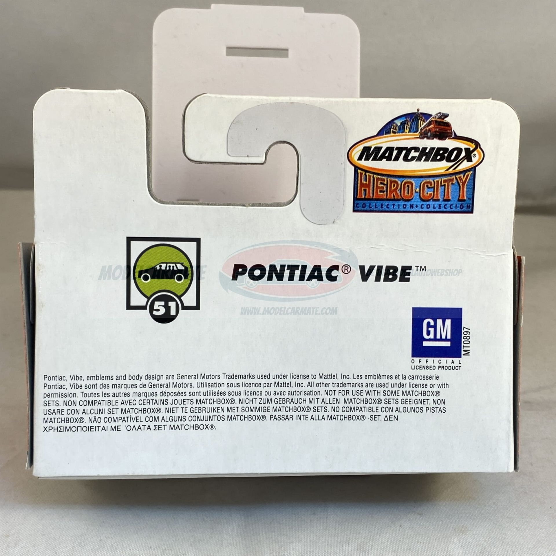 Matchbox Hero City Pontiac Vibe #51