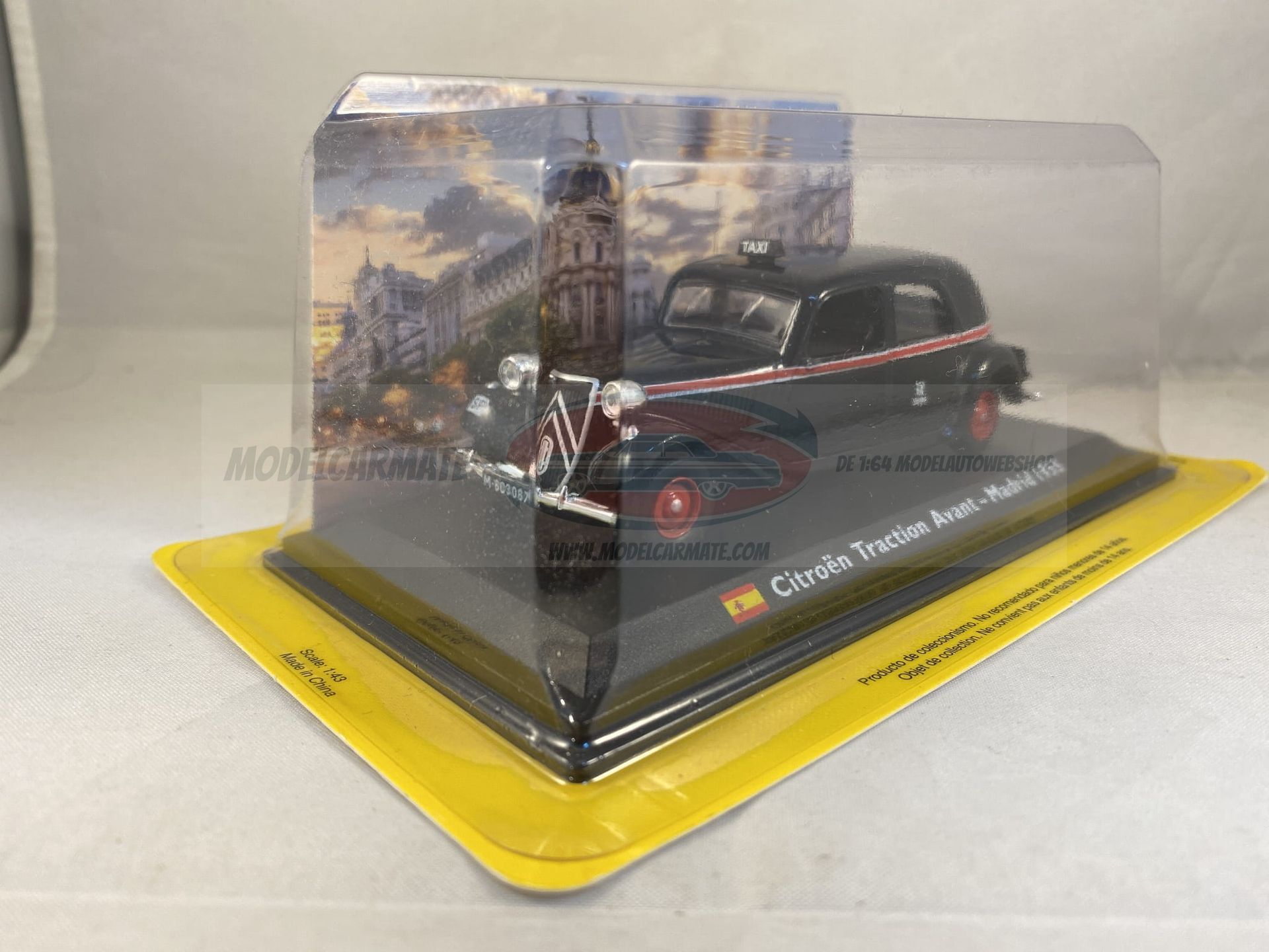 Atlas Citroen Traction Avant - Taxi Madrid 1955