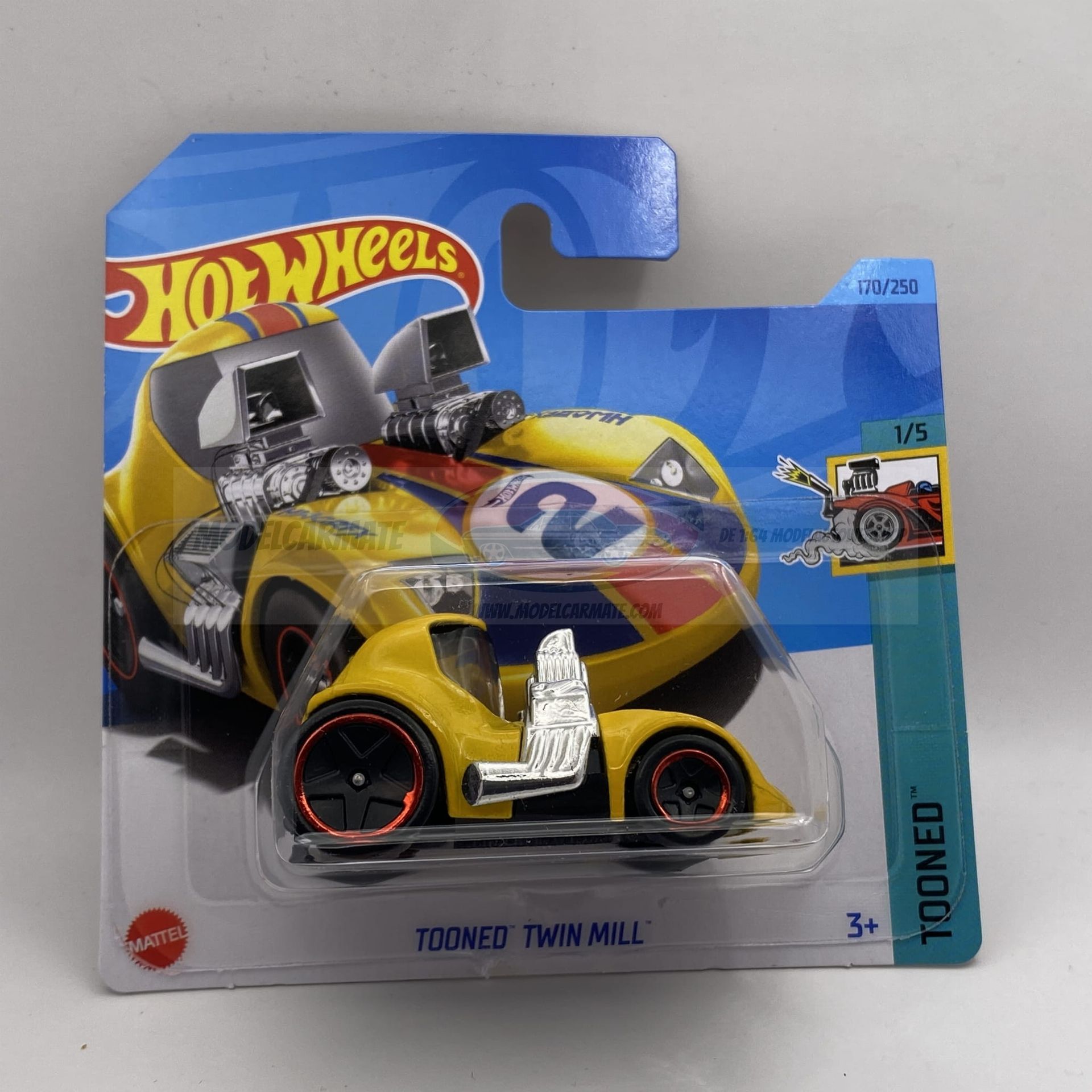 HOT WHEELS - TOONED TWIN MILL - TOONED 1/5 - GRX41 - NO BLISTER - PALADINO LEILÕES