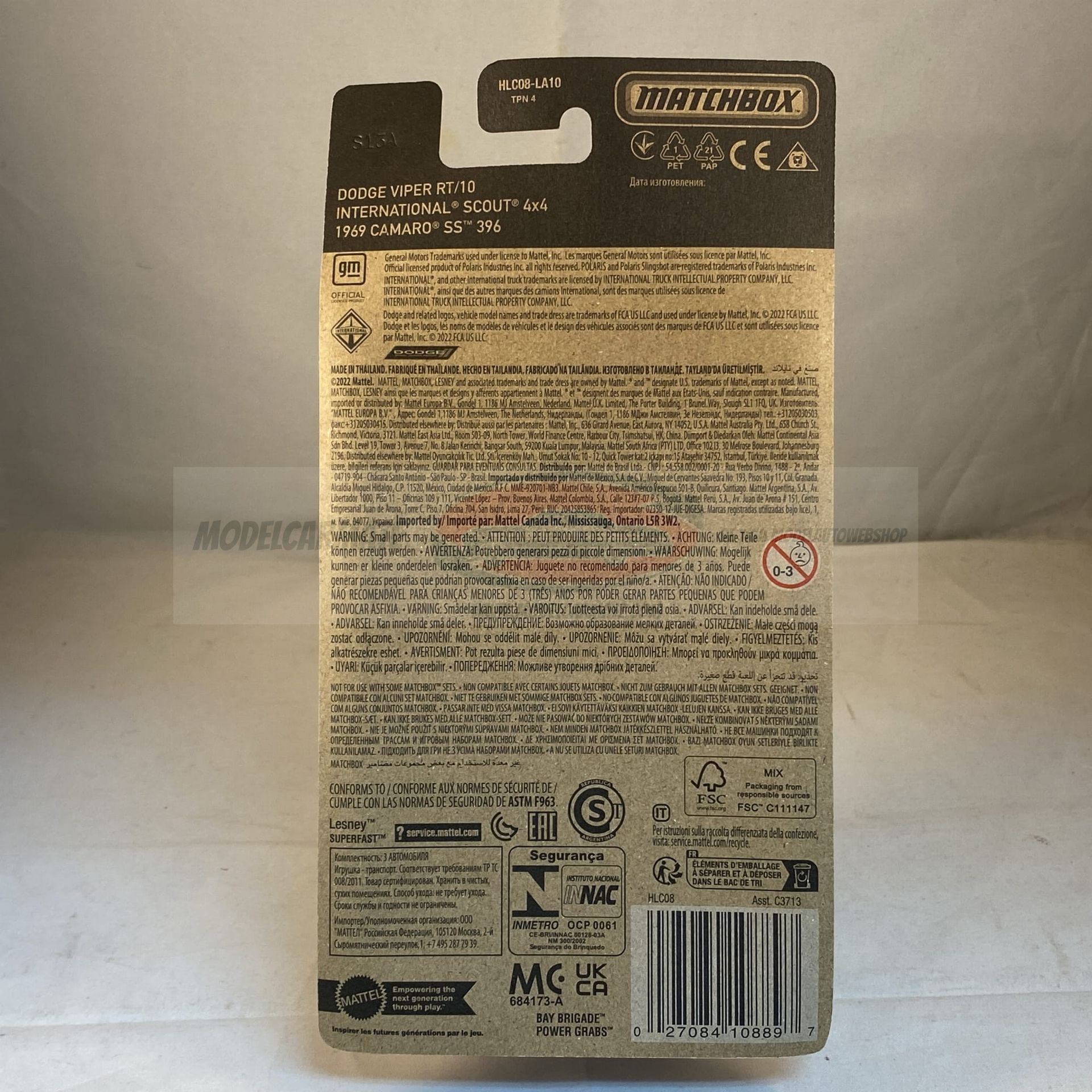 Matchbox 3 Pack - Blue Highways III