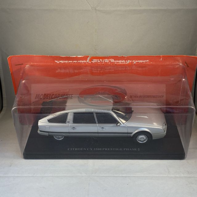 Modellino Citro&euml;n CX 2500 Prestige Fase 2 Scala 1:24 &ndash; Metallo, Colore Grigio, Made In France, 1985