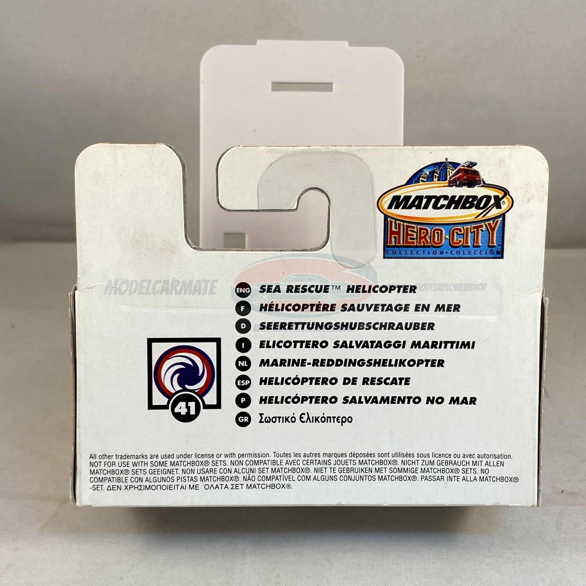 Matchbox Hero City Sea Rescue Helicopter #41