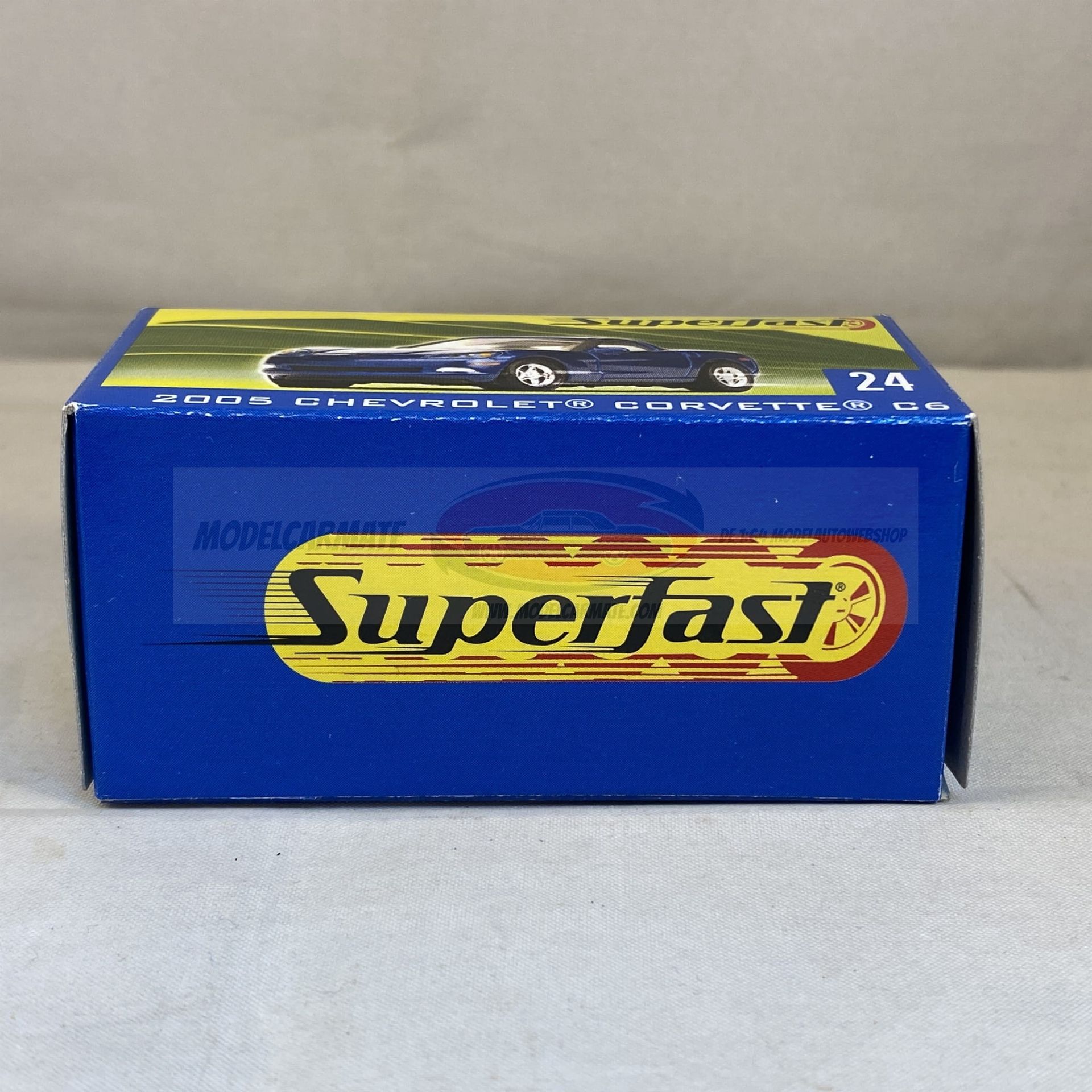 Matchbox Superfast 2005 Chevrolet Corvette No. 24  Doosje