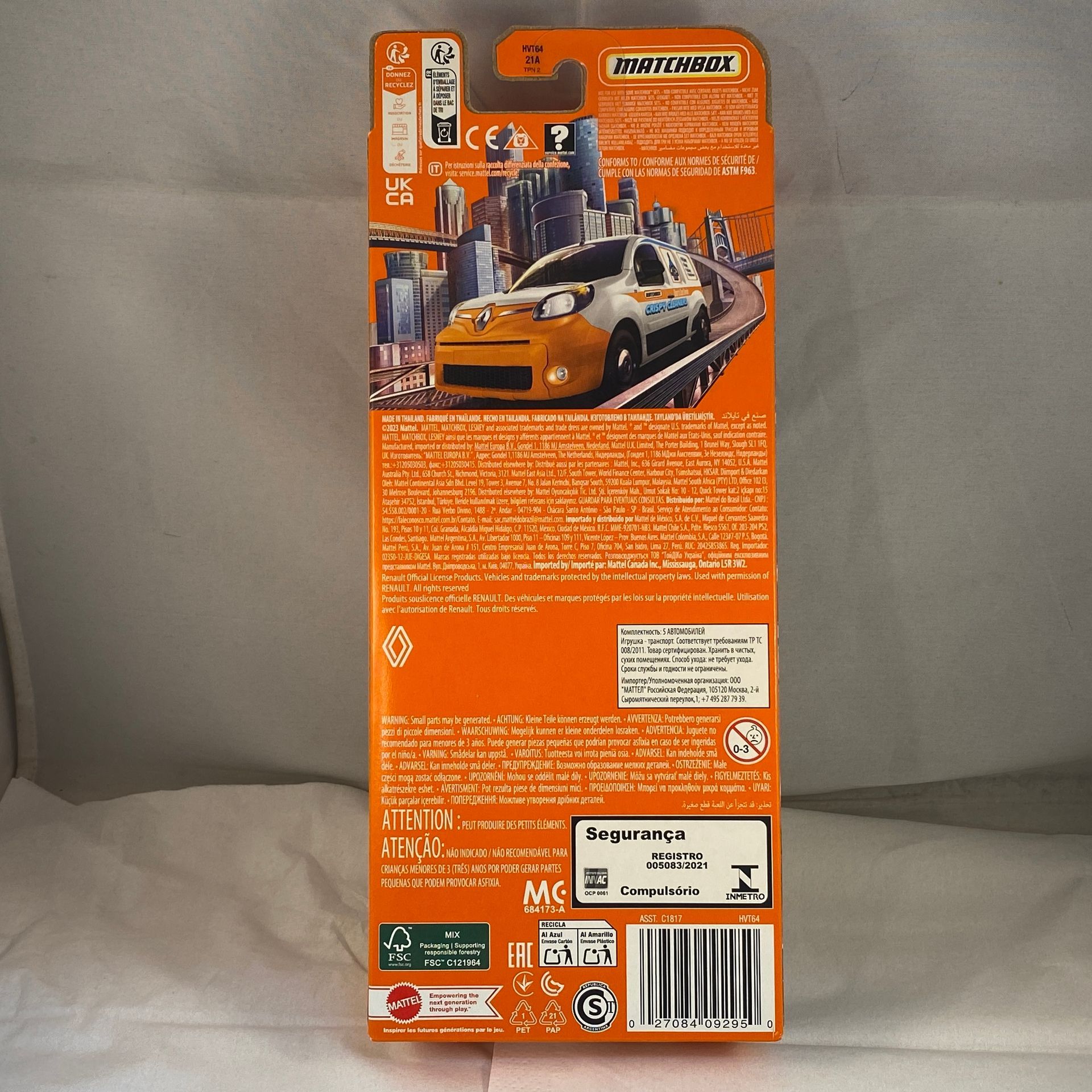 Matchbox 5 Pack - MBX City Drivers IV